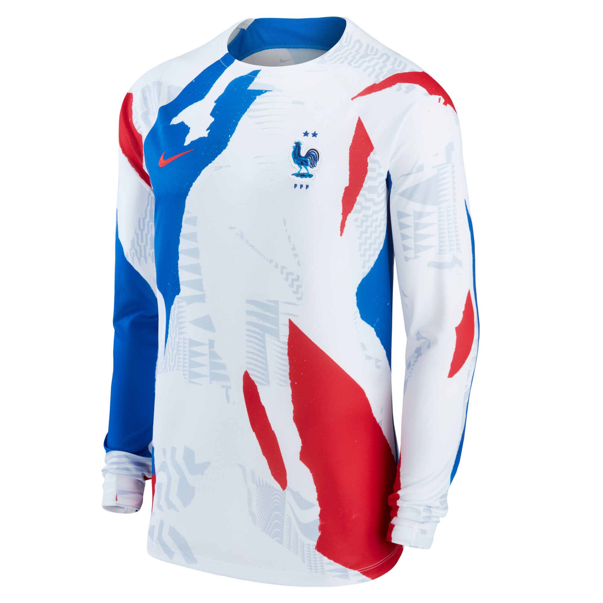 Shop france national team nike pre-match long sleeve top – white – Argentina National Team Jerseys & T-Shirts for True Fans