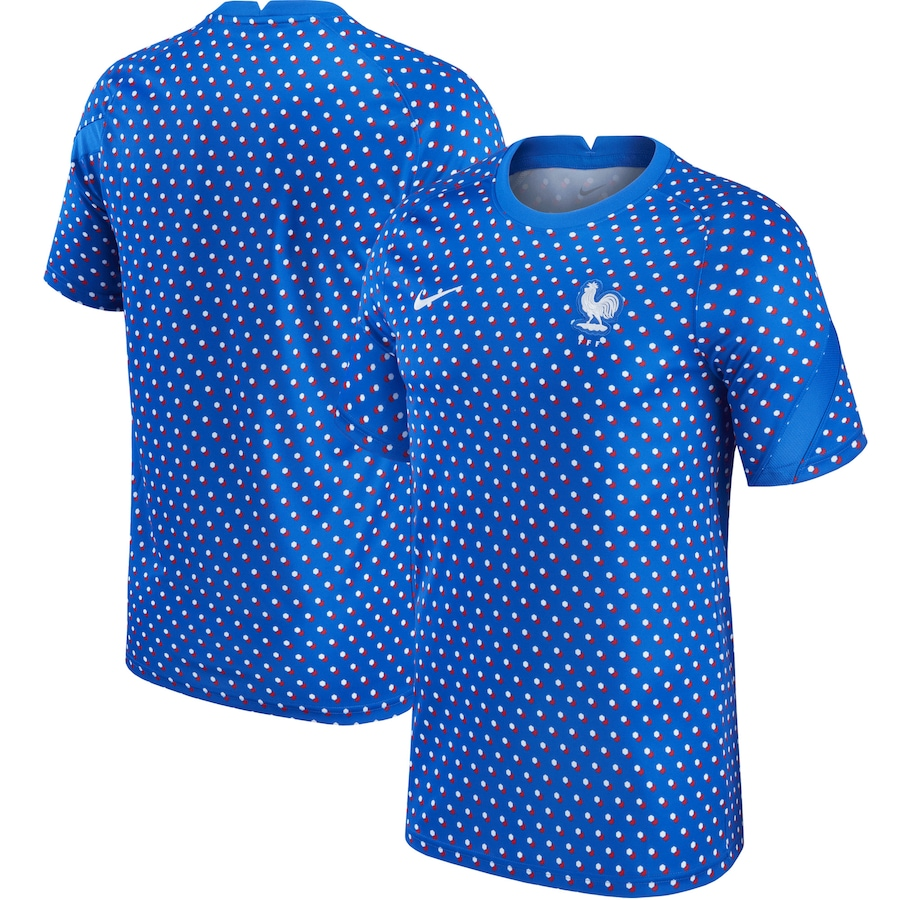 Shop france women8217s national team nike 202122 pre-match top – blue – Argentina National Team Jerseys & T-Shirts for True Fans