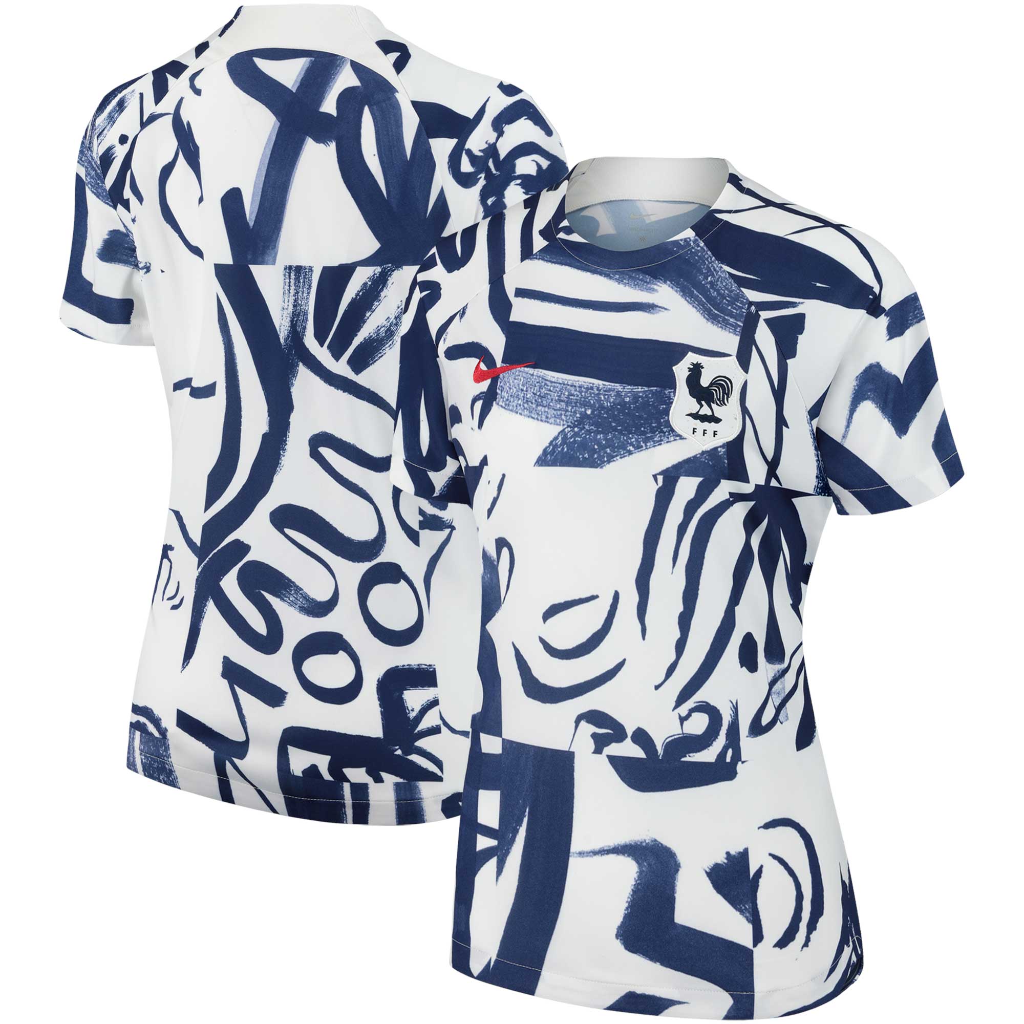 Shop france women8217s national team nike women8217s 2023 pre-match top – white – Argentina National Team Jerseys & T-Shirts for True Fans