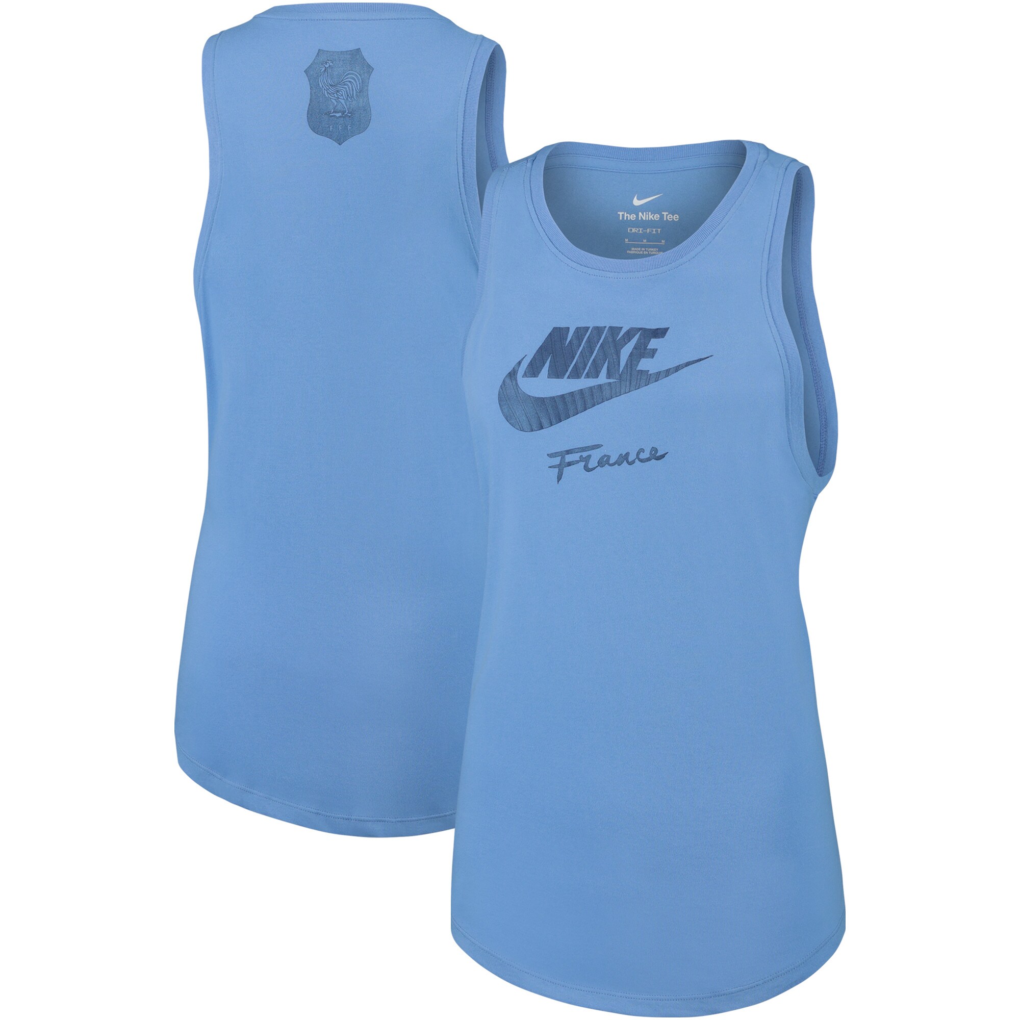 Shop france women8217s national team nike women8217s futura tank top – blue – Argentina National Team Jerseys & T-Shirts for True Fans