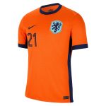 Shop frenkie de jong netherlands national team nike 2024 home replica jersey – orange – Argentina National Team Jerseys & T-Shirts for True Fans