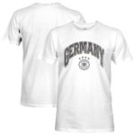 Shop germany national team 1863fc retro wordmark t-shirt – white – Argentina National Team Jerseys & T-Shirts for True Fans