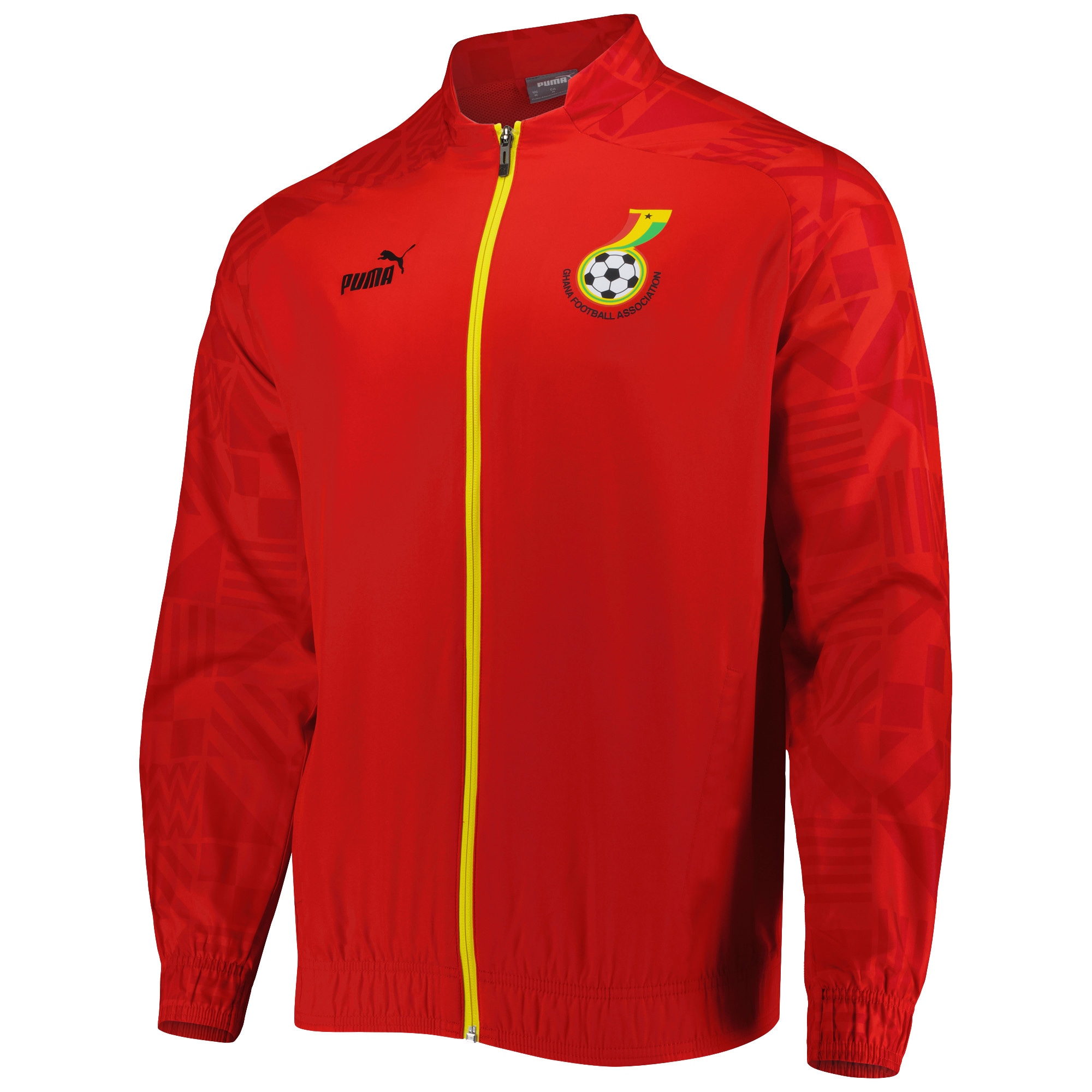 Shop ghana national team puma pre-match raglan full-zip training jacket – red – Argentina National Team Jerseys & T-Shirts for True Fans