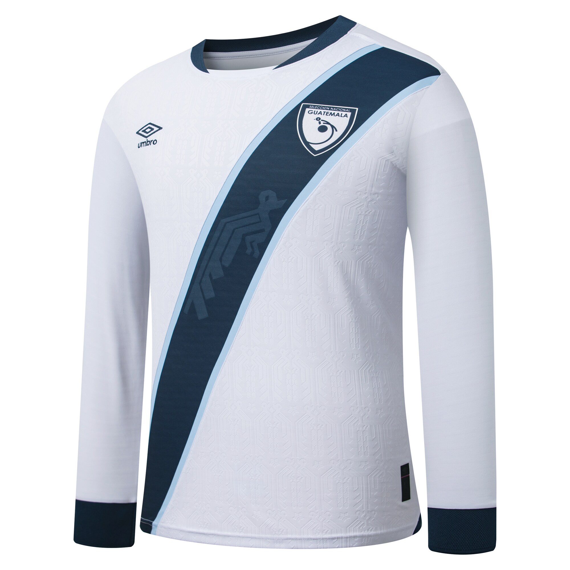 Shop guatemala national team umbro 2025 home replica long sleeve jersey – white – Argentina National Team Jerseys & T-Shirts for True Fans