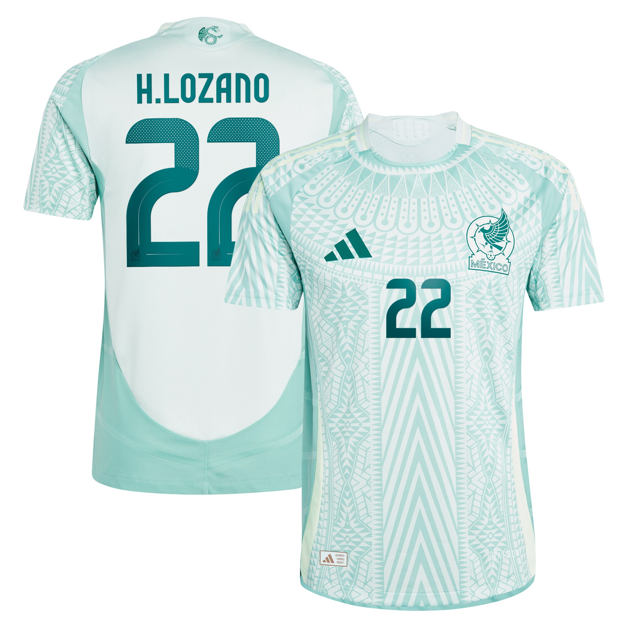 Shop hirving lozano mexico national team adidas 2024 away authentic player jersey – green – Argentina National Team Jerseys & T-Shirts for True Fans