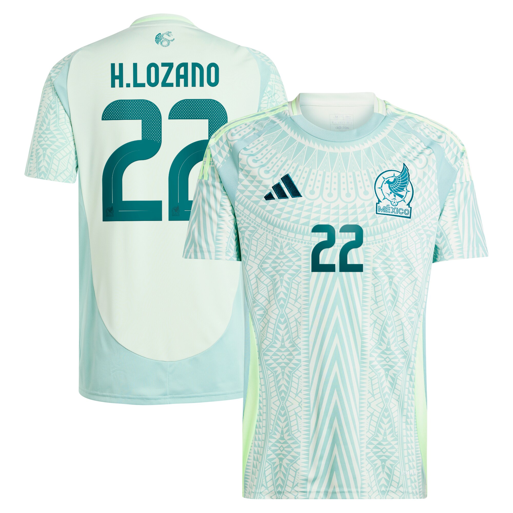Shop hirving lozano mexico national team adidas 2024 away replica player jersey – green – Argentina National Team Jerseys & T-Shirts for True Fans