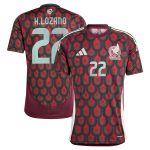 Shop hirving lozano mexico national team adidas 2024 home replica player jersey – burgundy – Argentina National Team Jerseys & T-Shirts for True Fans