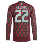 Shop hirving lozano mexico national team adidas 2024 home replica player long sleeve jersey – burgundy – Argentina National Team Jerseys & T-Shirts for True Fans