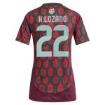 Shop hirving lozano mexico national team adidas women8217s 2024 home replica player jersey – burgundy – Argentina National Team Jerseys & T-Shirts for True Fans
