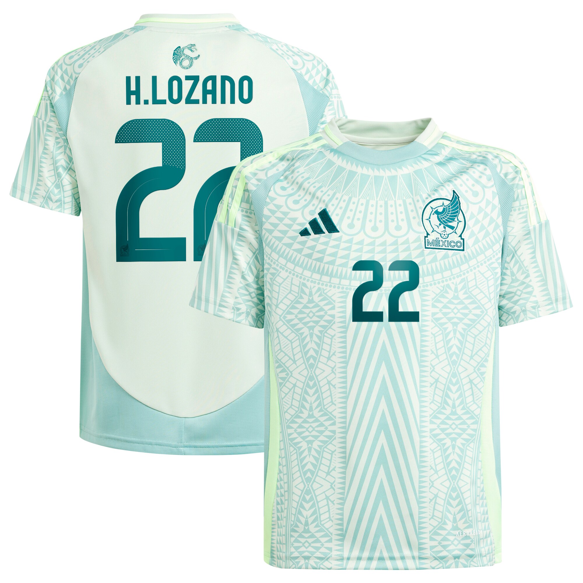Shop hirving lozano mexico national team adidas youth 2024 away replica player jersey – green – Argentina National Team Jerseys & T-Shirts for True Fans