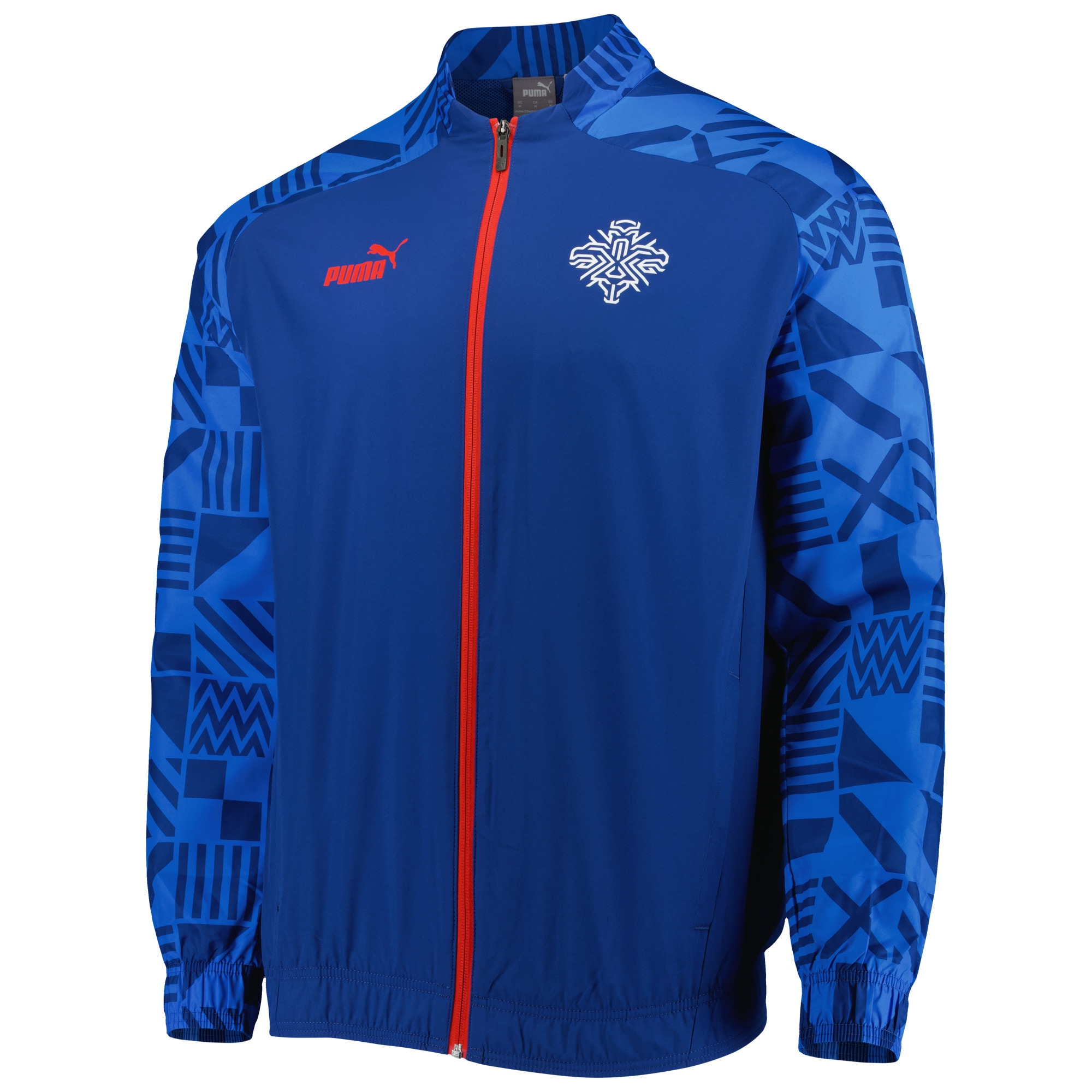 Shop iceland national team puma pre-match raglan full-zip training jacket – light blue – Argentina National Team Jerseys & T-Shirts for True Fans