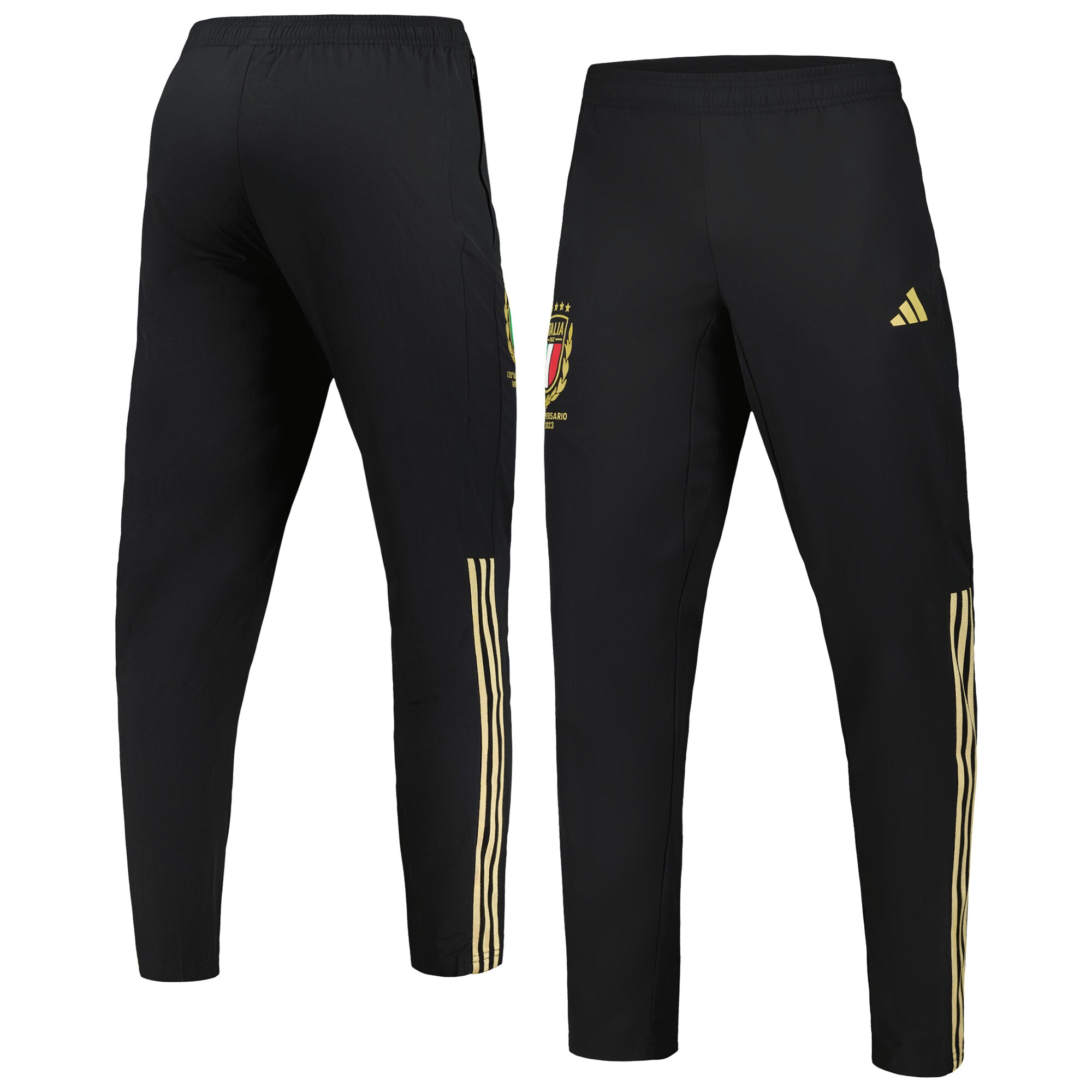 Shop italy national team adidas 125th anniversary pants – black – Argentina National Team Jerseys & T-Shirts for True Fans