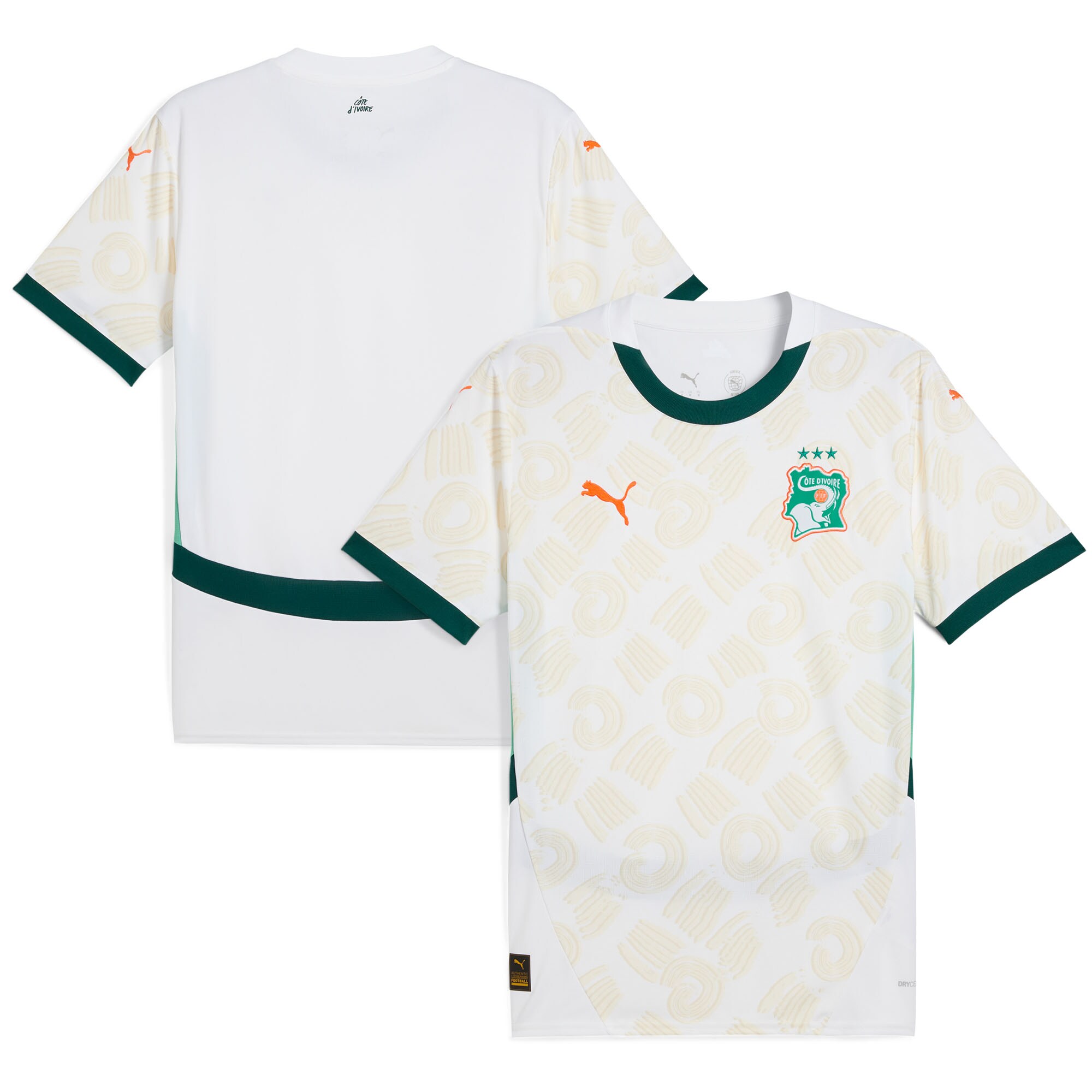 Shop ivory coast national team puma 2025 away replica jersey – white – Argentina National Team Jerseys & T-Shirts for True Fans