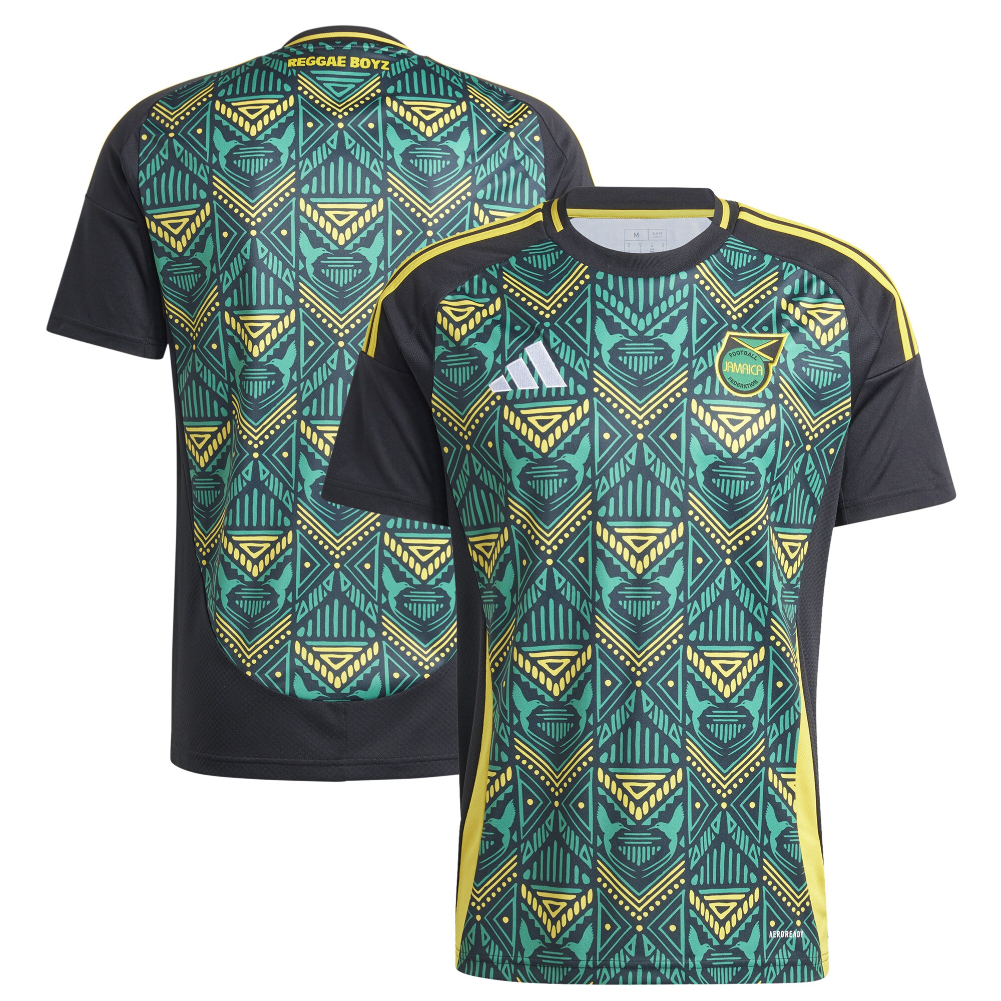 Shop jamaica national team adidas 2024 away replica jersey – black – Argentina National Team Jerseys & T-Shirts for True Fans