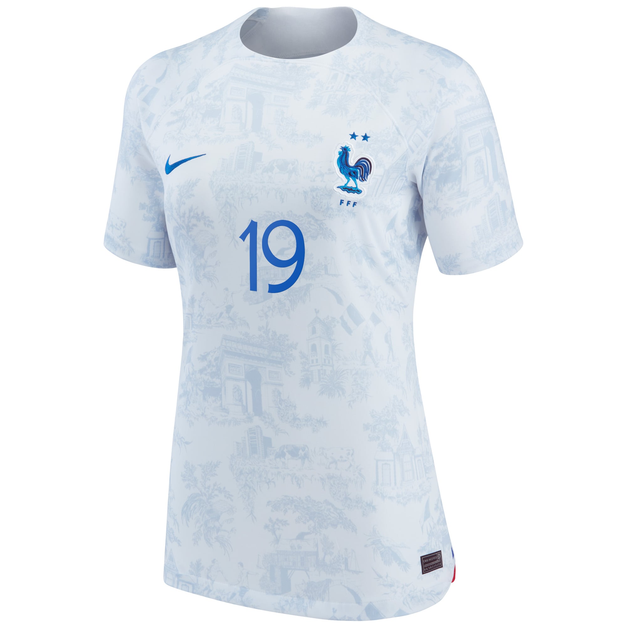 Shop karim benzema france national team nike women8217s 202223 away breathe stadium replica player jersey – white – Argentina National Team Jerseys & T-Shirts for True Fans