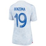 Shop karim benzema france national team nike women8217s 202223 away breathe stadium replica player jersey – white – Argentina National Team Jerseys & T-Shirts for True Fans