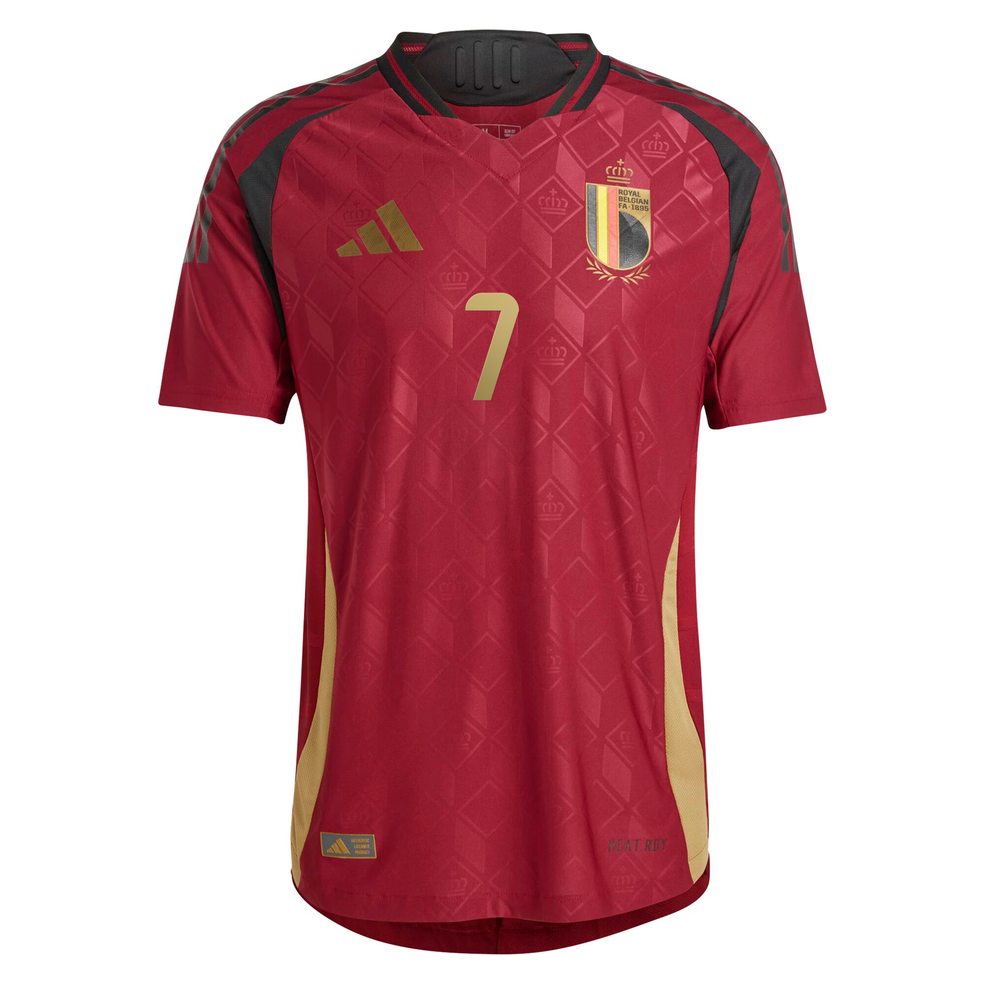 Shop kevin de bruyne belgium national team adidas 2024 home authentic player jersey – burgundy – Argentina National Team Jerseys & T-Shirts for True Fans