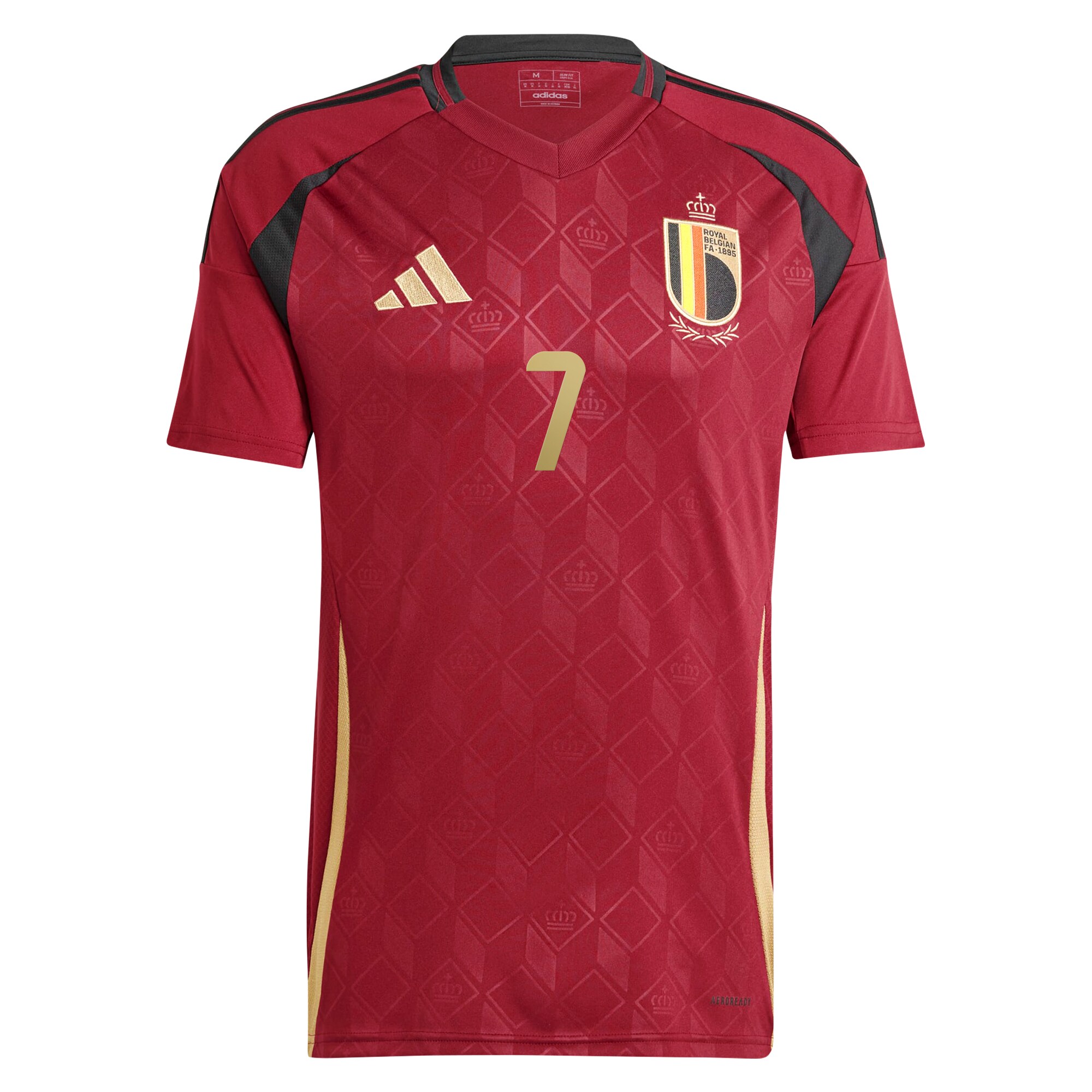 Shop kevin de bruyne belgium national team adidas 2024 home replica player jersey – burgundy – Argentina National Team Jerseys & T-Shirts for True Fans
