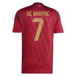 Shop kevin de bruyne belgium national team adidas 2024 home replica player jersey – burgundy – Argentina National Team Jerseys & T-Shirts for True Fans