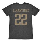Shop lautaro martinez argentina national team 1863fc retro player tri-blend t-shirt – black – Argentina National Team Jerseys & T-Shirts for True Fans