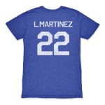 Shop lautaro martinez argentina national team 1863fc retro player tri-blend t-shirt – blue – Argentina National Team Jerseys & T-Shirts for True Fans