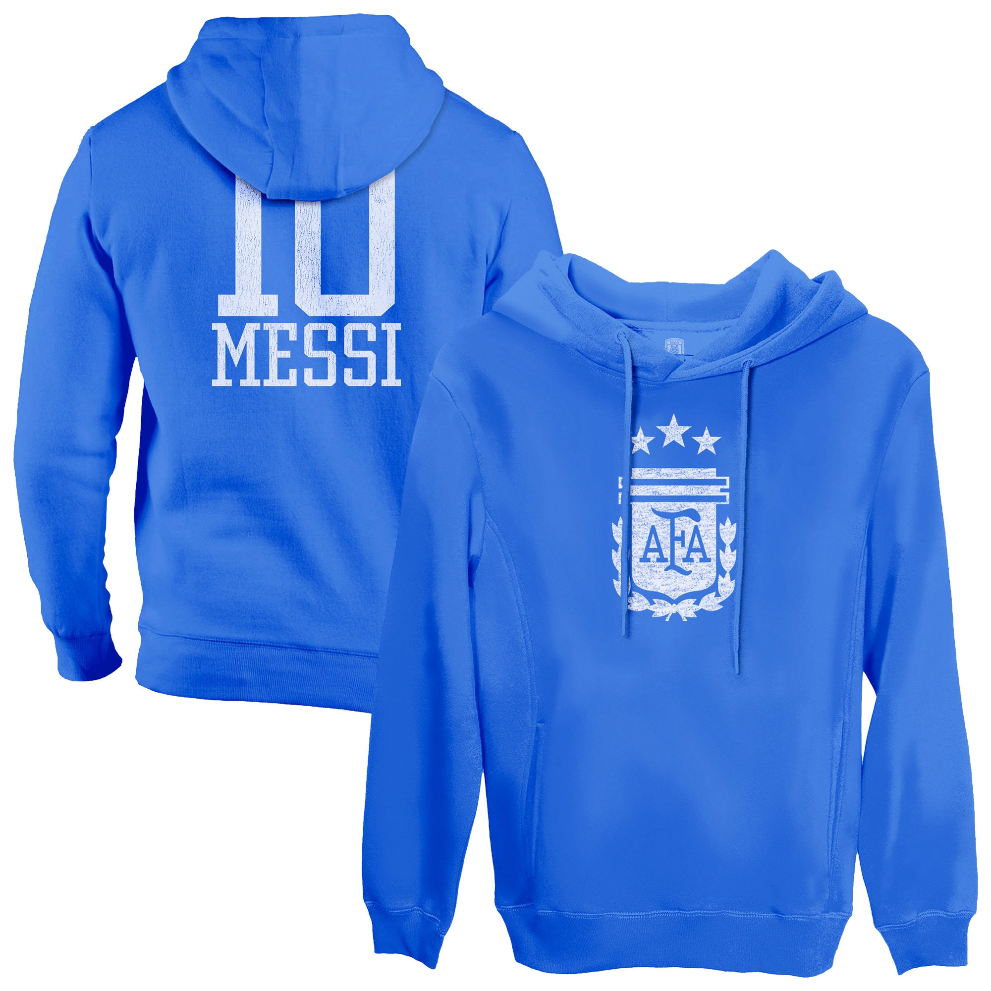 Shop lionel messi argentina national team 1863fc player fleece pullover hoodie – blue – Argentina National Team Jerseys & T-Shirts for True Fans