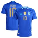 Shop lionel messi argentina national team adidas 2024 away authentic player jersey – blue – Argentina National Team Jerseys & T-Shirts for True Fans