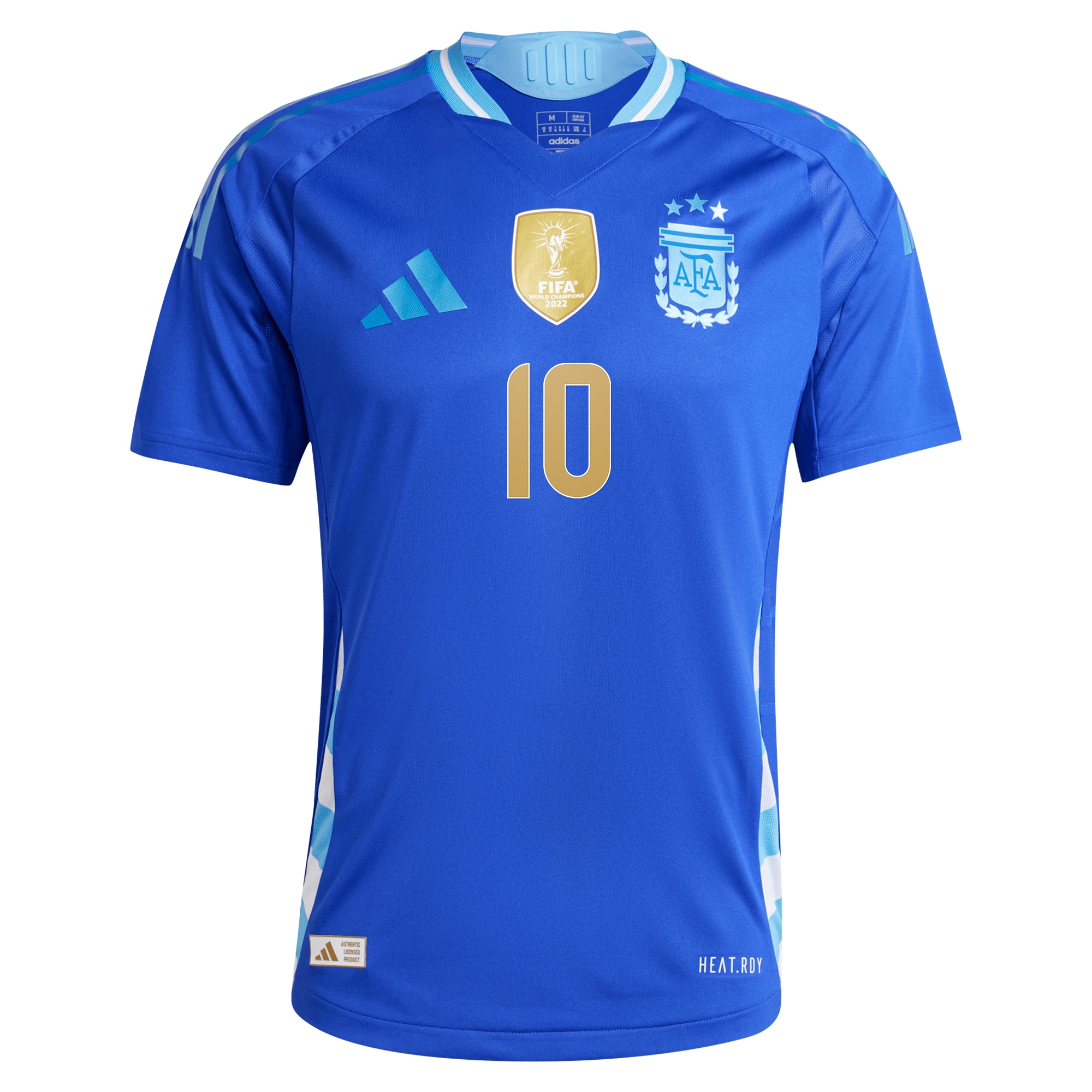 Shop lionel messi argentina national team adidas 2024 away authentic player jersey – blue – Argentina National Team Jerseys & T-Shirts for True Fans