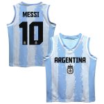 Shop lionel messi argentina national team vive la fete mesh basketball jersey – light blue – Argentina National Team Jerseys & T-Shirts for True Fans