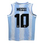 Shop lionel messi argentina national team vive la fete mesh basketball jersey – light blue – Argentina National Team Jerseys & T-Shirts for True Fans