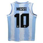 Shop lionel messi argentina national team vive la fete youth painted stripes basketball jersey – light blue – Argentina National Team Jerseys & T-Shirts for True Fans