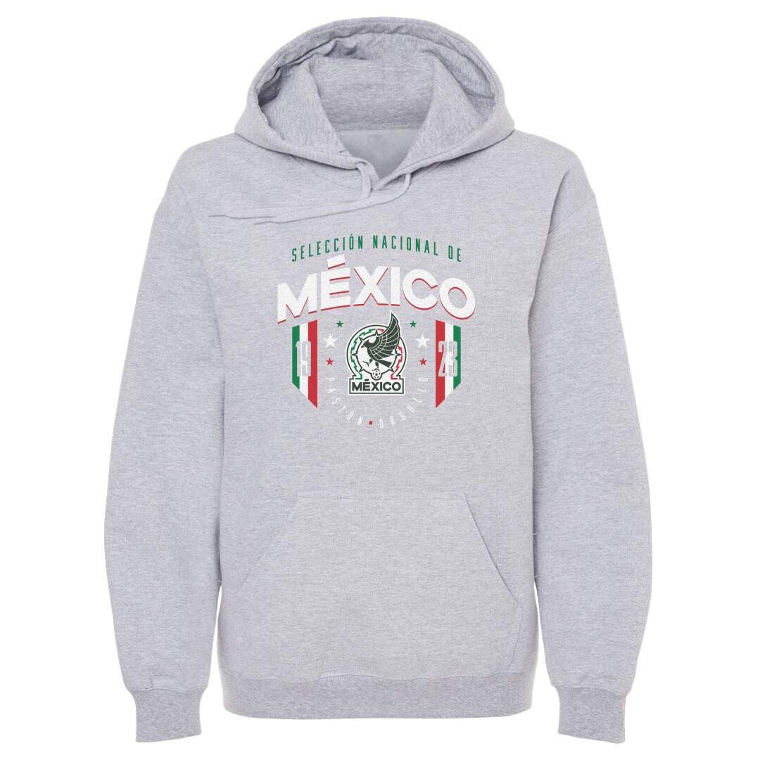 Shop mexico national team 500 level 1923 pullover hoodie – gray – Argentina National Team Jerseys & T-Shirts for True Fans