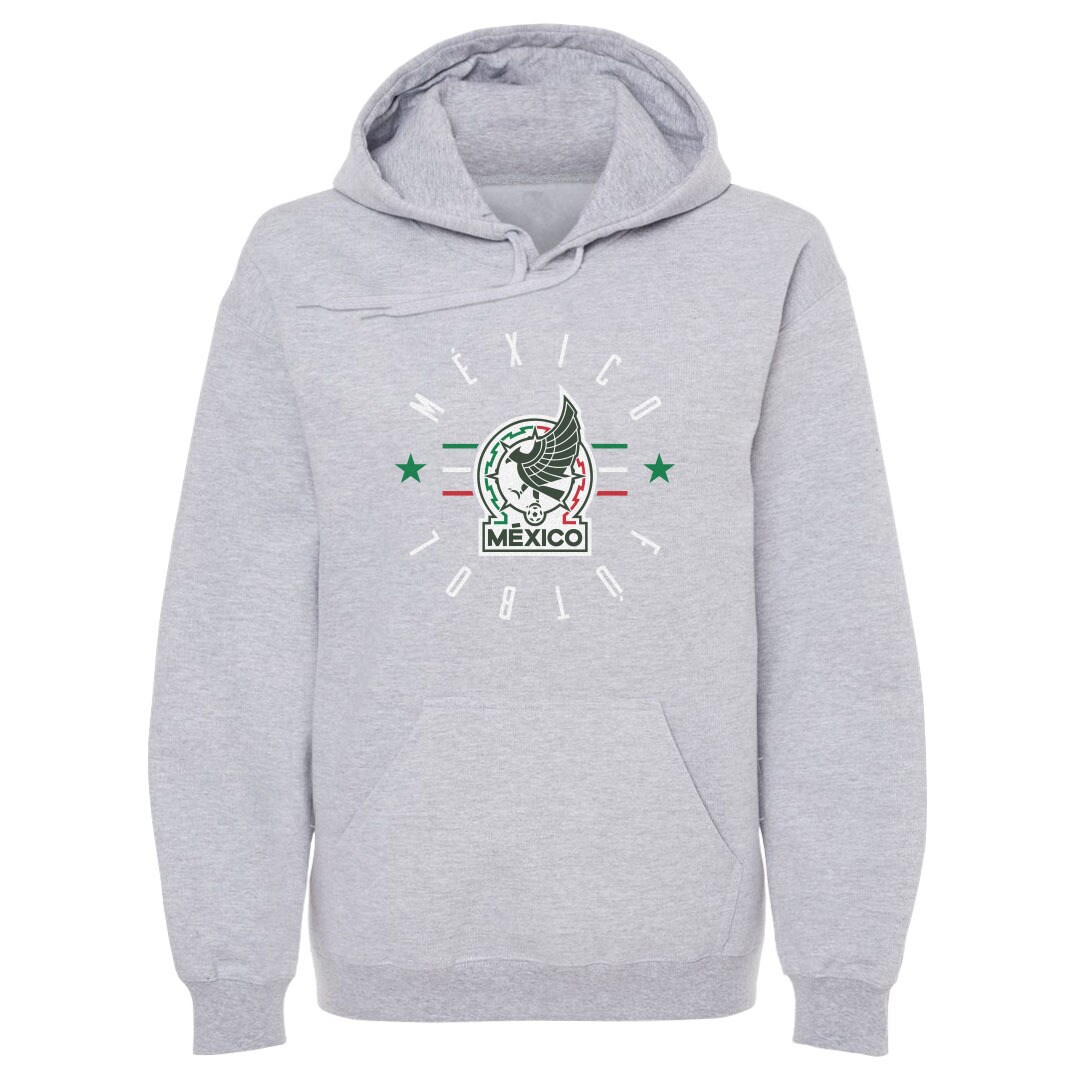 Shop mexico national team 500 level futbol pullover hoodie – gray – Argentina National Team Jerseys & T-Shirts for True Fans