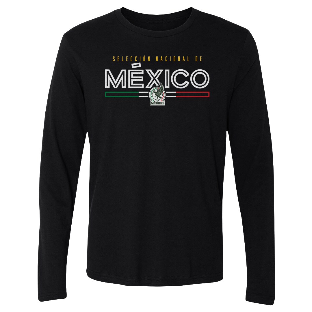 Shop mexico national team 500 level inline long sleeve t-shirt – black – Argentina National Team Jerseys & T-Shirts for True Fans