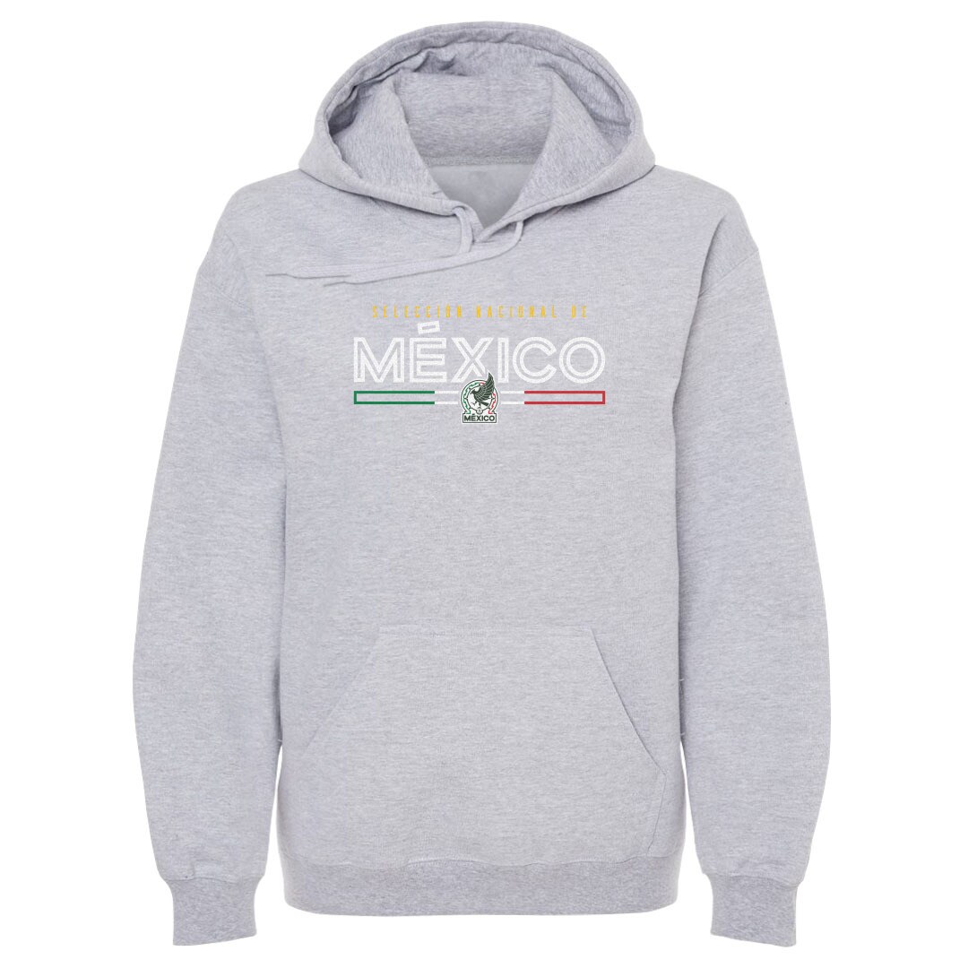 Shop mexico national team 500 level inline pullover hoodie – gray – Argentina National Team Jerseys & T-Shirts for True Fans
