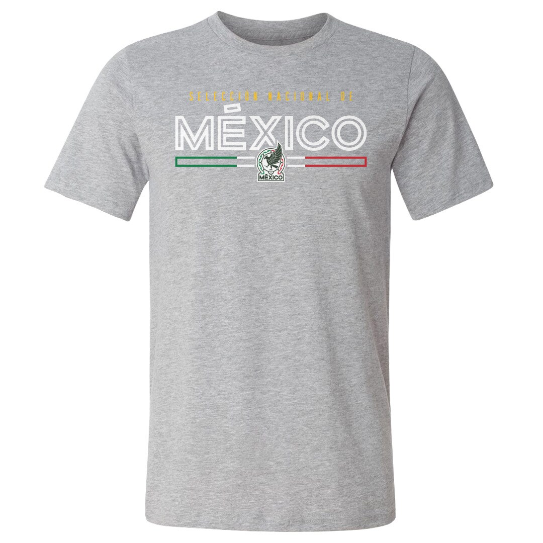 Shop mexico national team 500 level inline t-shirt – heather gray – Argentina National Team Jerseys & T-Shirts for True Fans