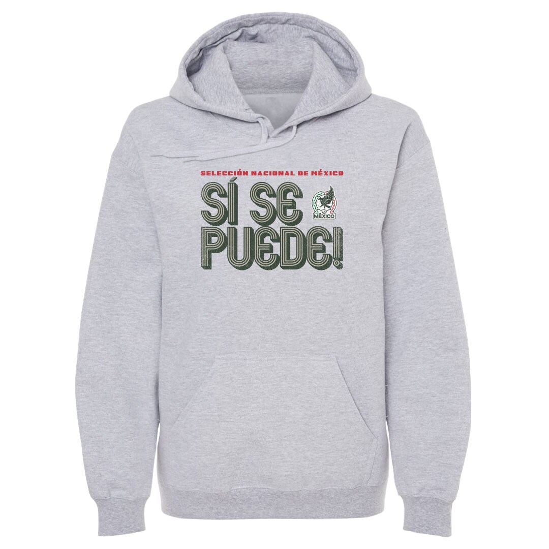 Shop mexico national team 500 level si se puede inline bold pullover hoodie – gray – Argentina National Team Jerseys & T-Shirts for True Fans