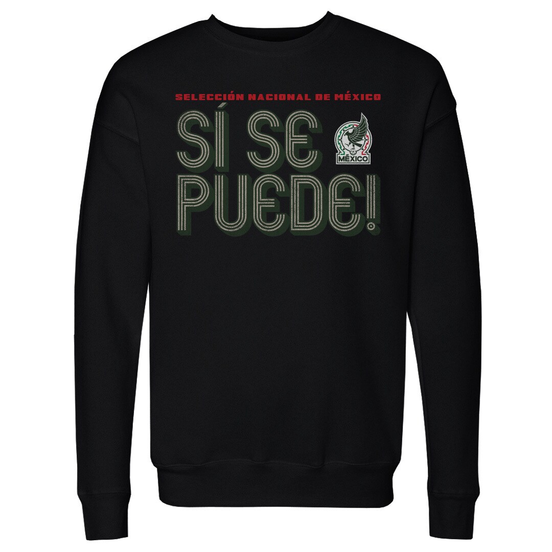 Shop mexico national team 500 level si se puede inline bold pullover sweatshirt – black – Argentina National Team Jerseys & T-Shirts for True Fans