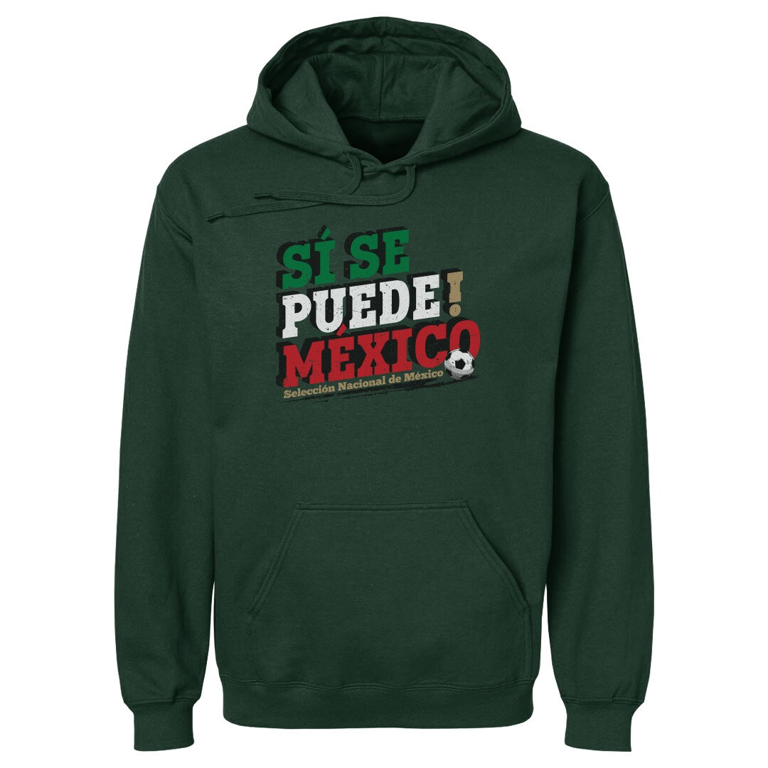 Shop mexico national team 500 level si se puede pullover hoodie – forest green – Argentina National Team Jerseys & T-Shirts for True Fans
