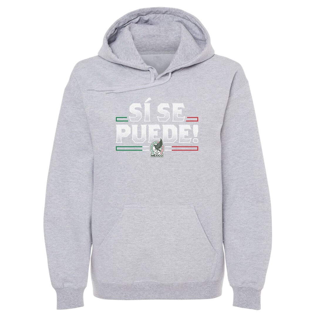 Shop mexico national team 500 level si se puede pullover hoodie – gray – Argentina National Team Jerseys & T-Shirts for True Fans