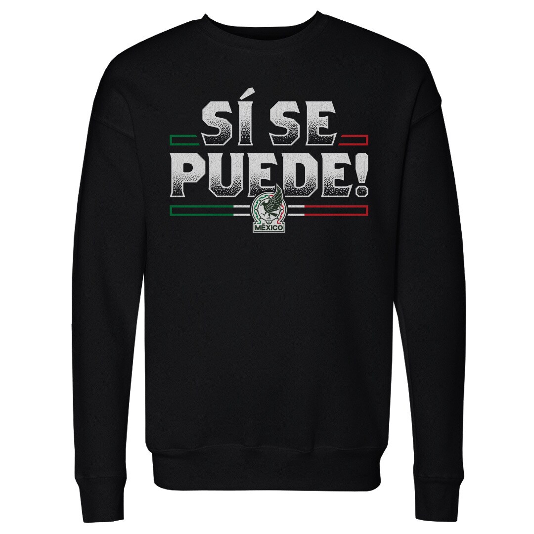 Shop mexico national team 500 level si se puede pullover sweatshirt – black – Argentina National Team Jerseys & T-Shirts for True Fans
