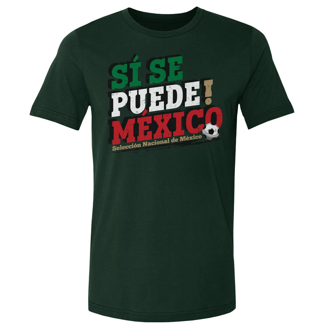Shop mexico national team 500 level si se puede t-shirt – forest green – Argentina National Team Jerseys & T-Shirts for True Fans