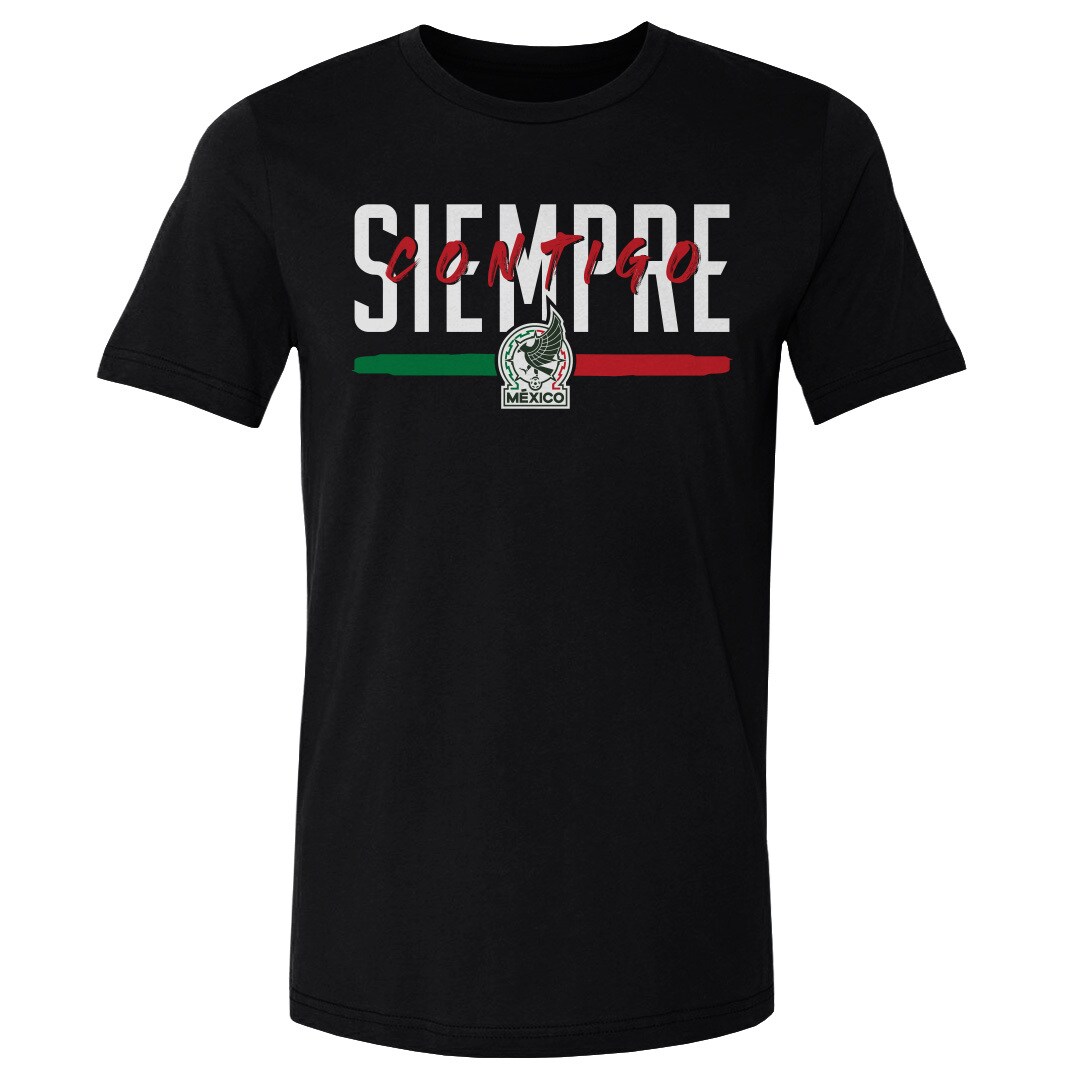 Shop mexico national team 500 level siempre contigo cotton t-shirt – black – Argentina National Team Jerseys & T-Shirts for True Fans