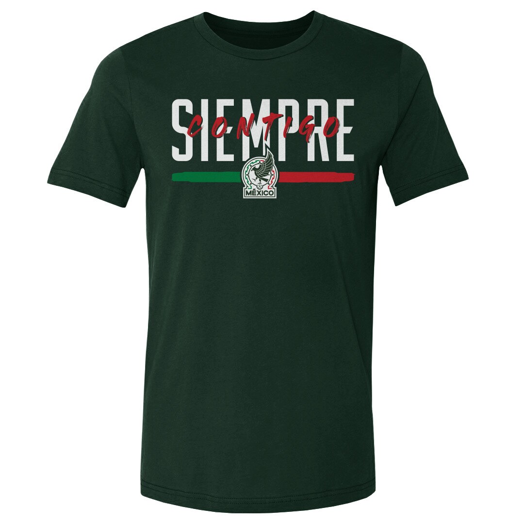 Shop mexico national team 500 level siempre contigo cotton t-shirt – forest green – Argentina National Team Jerseys & T-Shirts for True Fans
