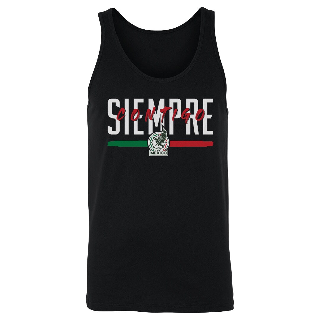 Shop mexico national team 500 level siempre contigo tank top – black – Argentina National Team Jerseys & T-Shirts for True Fans