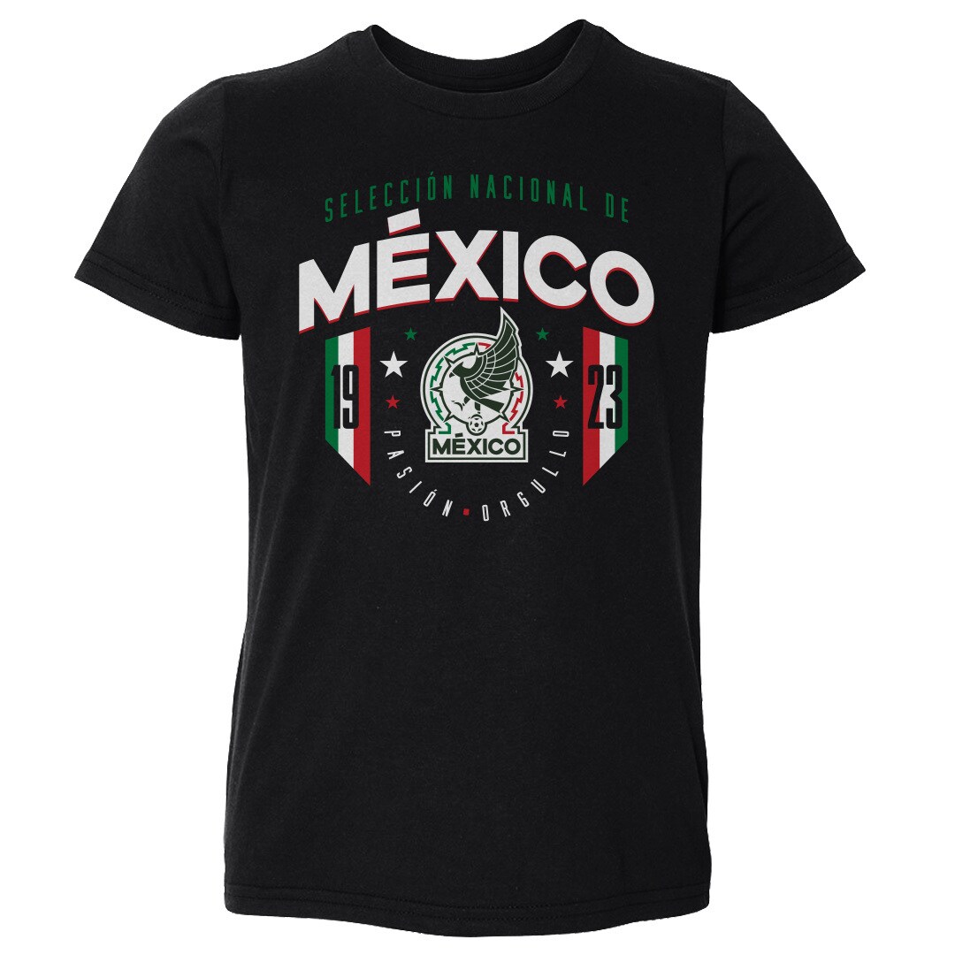 Shop mexico national team 500 level toddler 1923 t-shirt – black – Argentina National Team Jerseys & T-Shirts for True Fans
