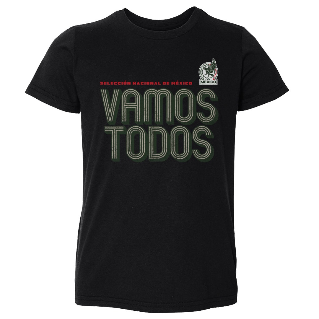 Shop mexico national team 500 level toddler inline bold t-shirt – black – Argentina National Team Jerseys & T-Shirts for True Fans