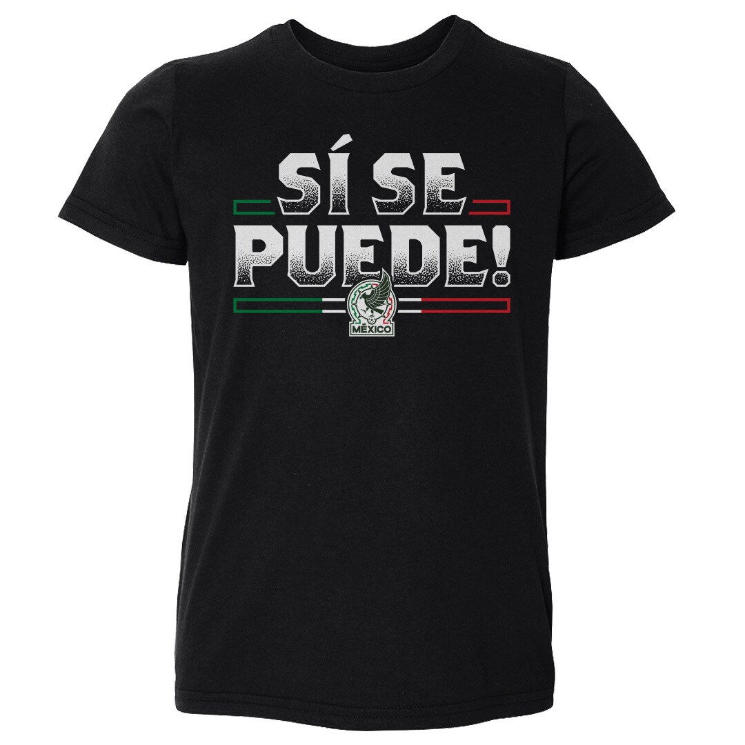 Shop mexico national team 500 level toddler si se puede t-shirt – black – Argentina National Team Jerseys & T-Shirts for True Fans