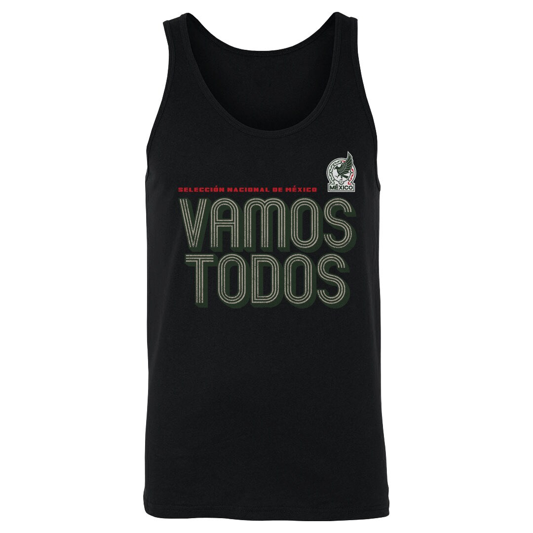 Shop mexico national team 500 level vamos todos inline bold tank top – black – Argentina National Team Jerseys & T-Shirts for True Fans