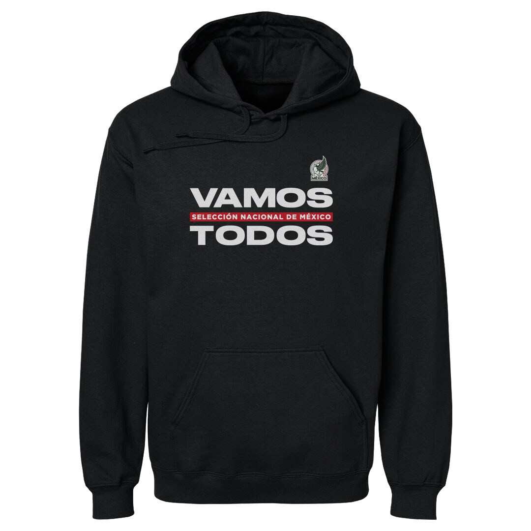 Shop mexico national team 500 level vamos todos pullover hoodie – black – Argentina National Team Jerseys & T-Shirts for True Fans